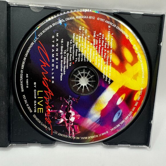 Mannheim Steamroller Christmas Live By Chip Davis (1997) American Gramaphone CD - Picture 6 of 6
